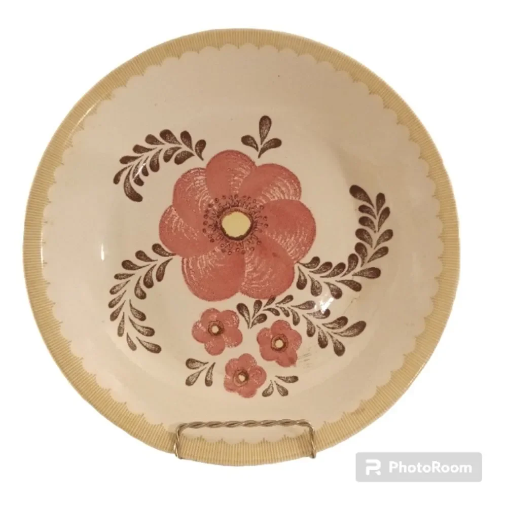Royal China Jeanette 12 inch Deep Dish Pie Plate